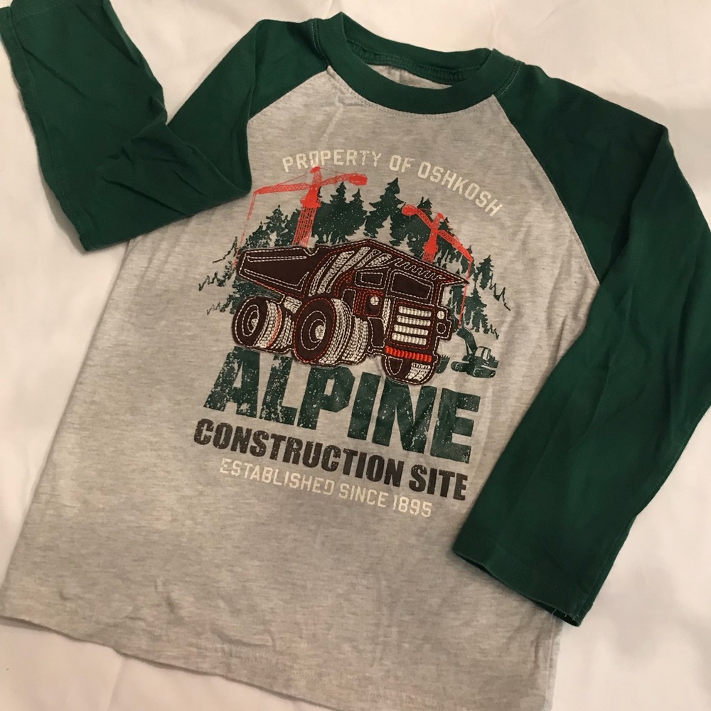 Boys truck shirt